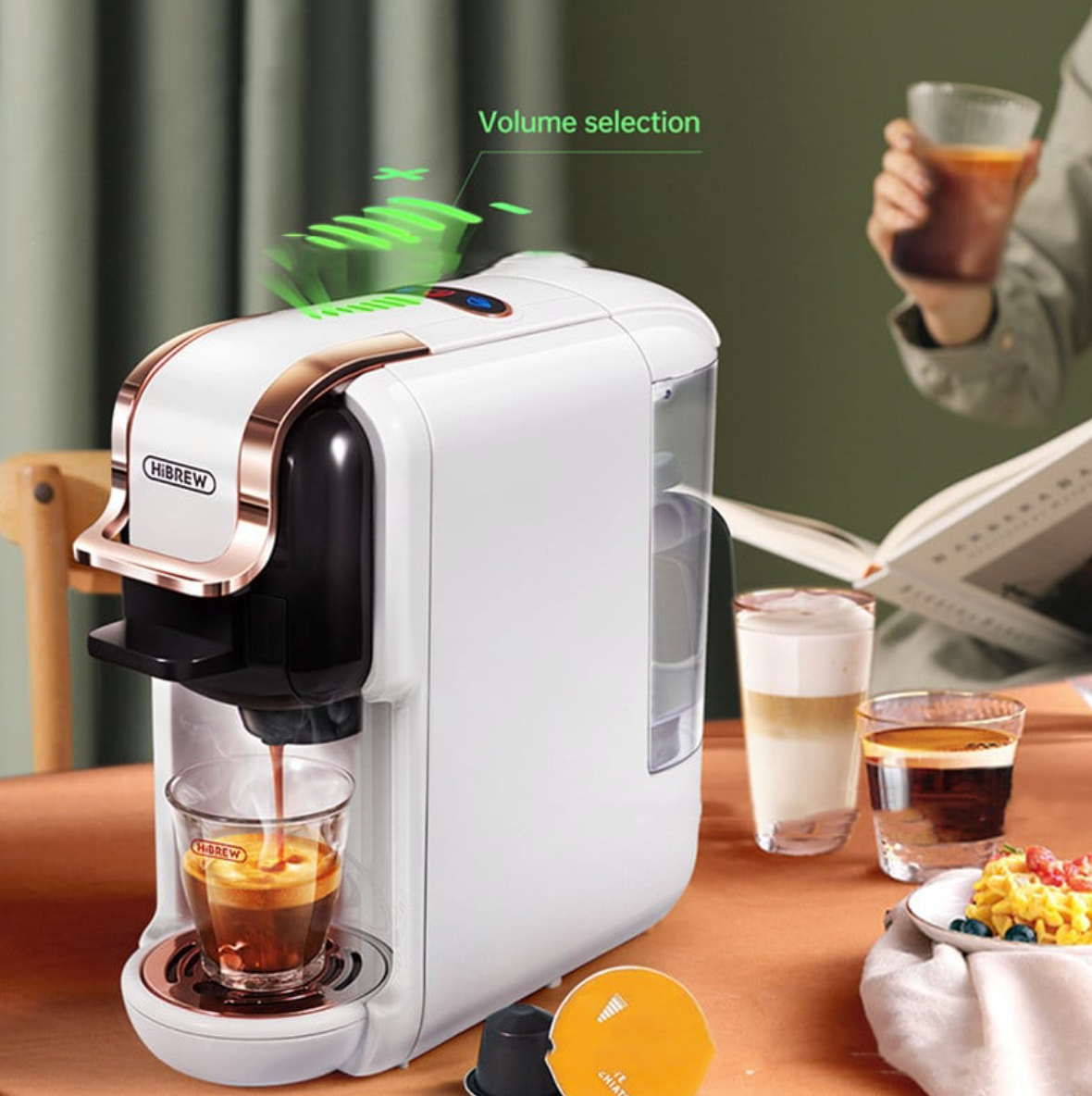 Espresso Capsule Coffee Machine